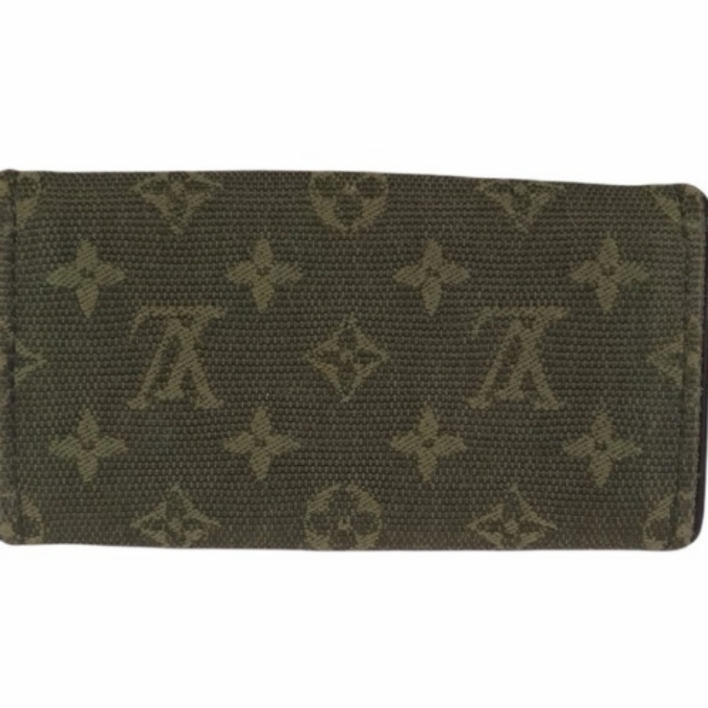 Authentic Louis Vuitton Mini Lin Monogram Key Case - Picture 2 of 6